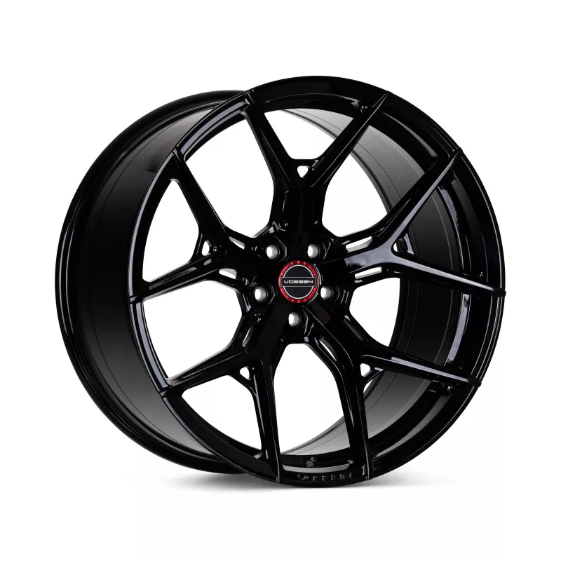 VOSSEN HF5FLAT FACE GLOSS BLACK IN 22 ZOLL