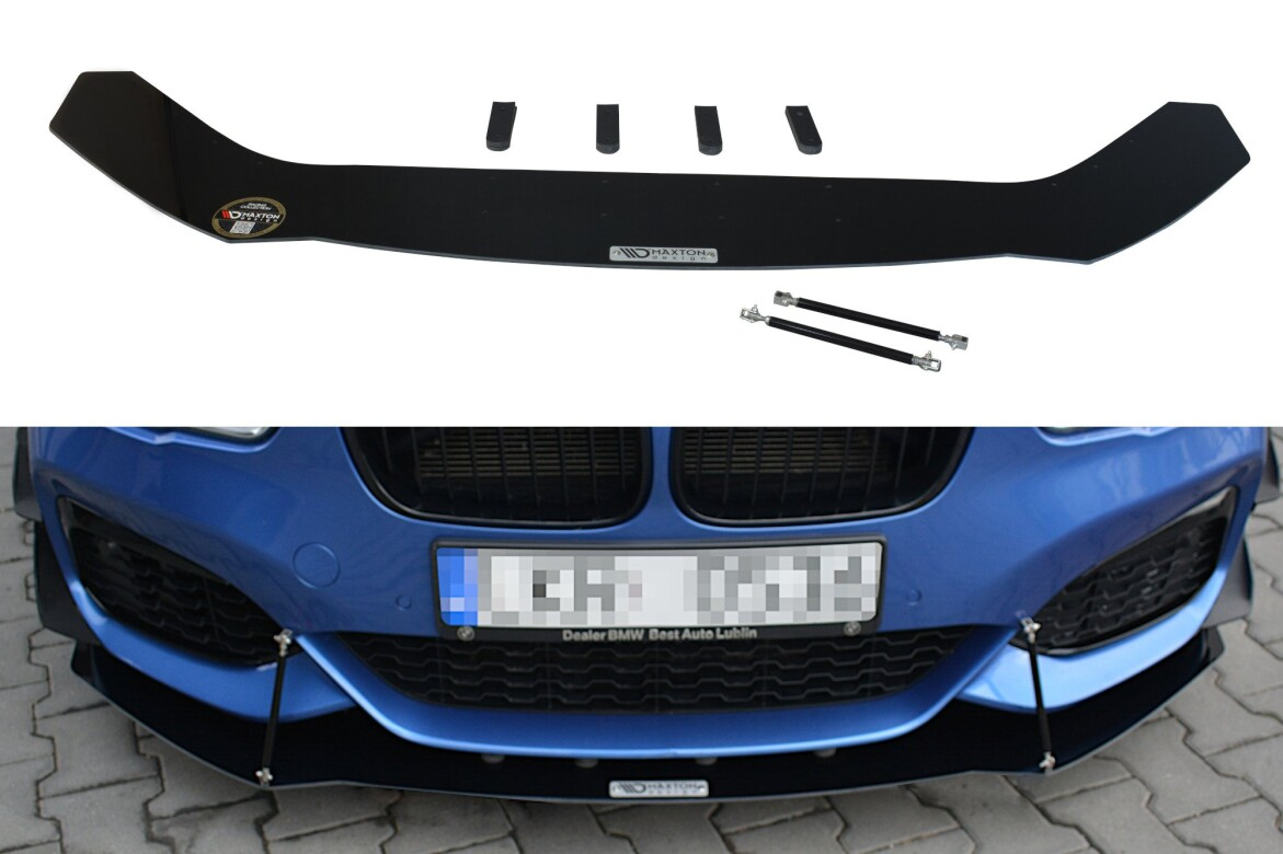 Racing Cup Spoilerlippe Front Ansatz V.1 für BMW 1er F20/F21 M-Power FL