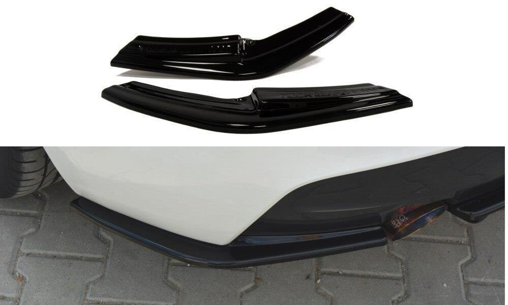 Heck Ansatz Flaps Diffusor für BMW 1er F20/F21 M-Power (vor Facelift) Carbon Look