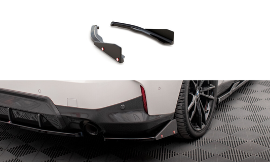 Heck Ansatz Flaps Diffusor V.2 +Flaps für BMW 2 Coupe M-Paket G42