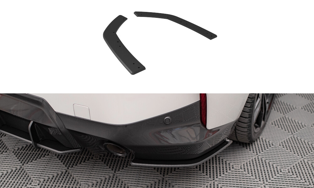 Street Pro Heck Ansatz Flaps Diffusor für BMW 2 Coupe M-Paket G42