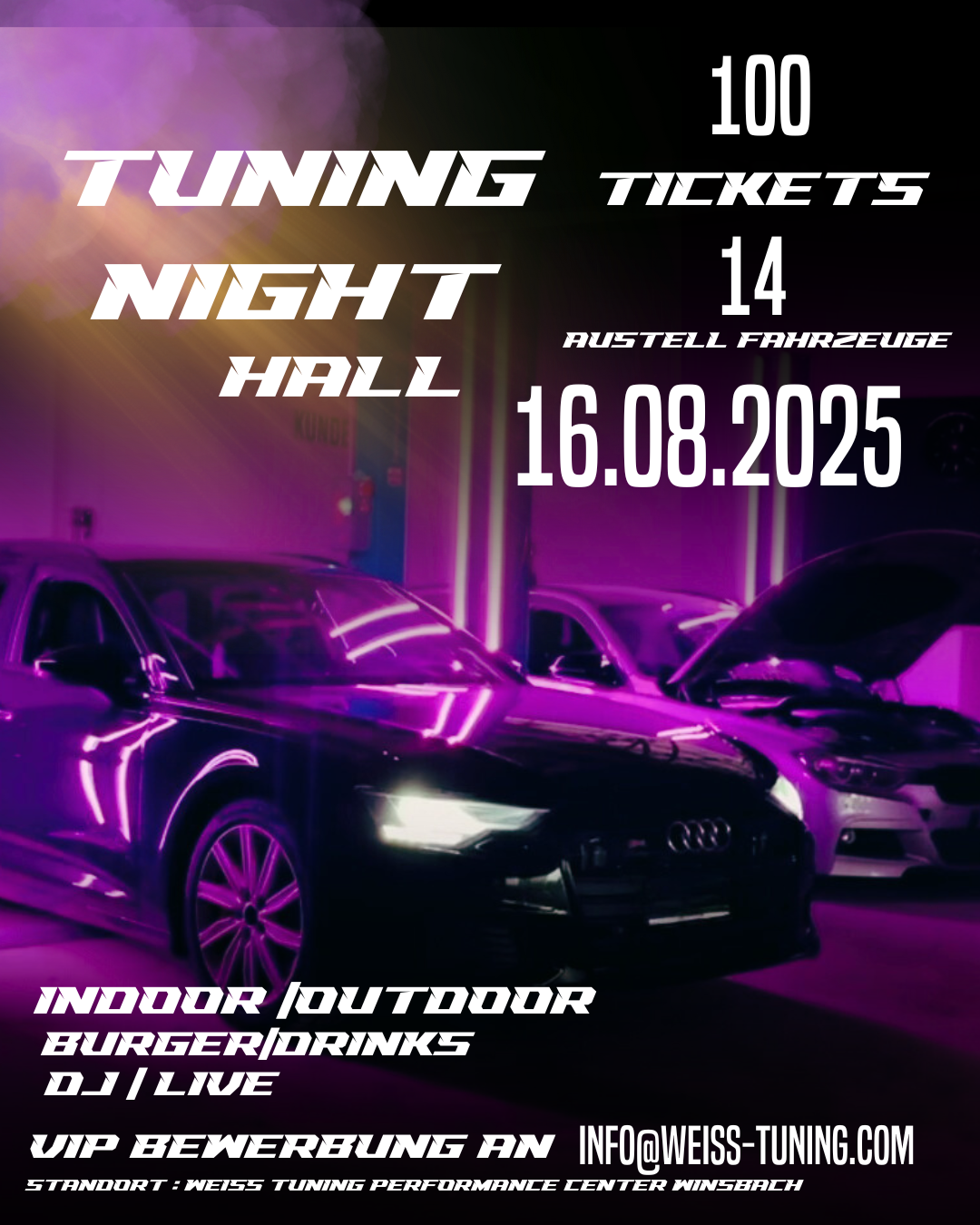 Tuning Night Hall 2025